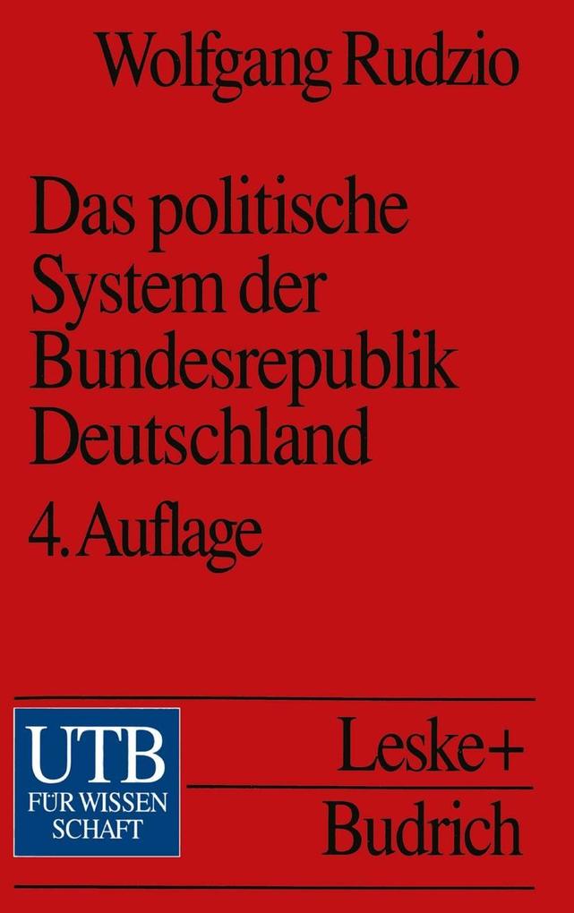 Das politische System der Bundesrepublik Deutschland - Wolfgang Rudzio