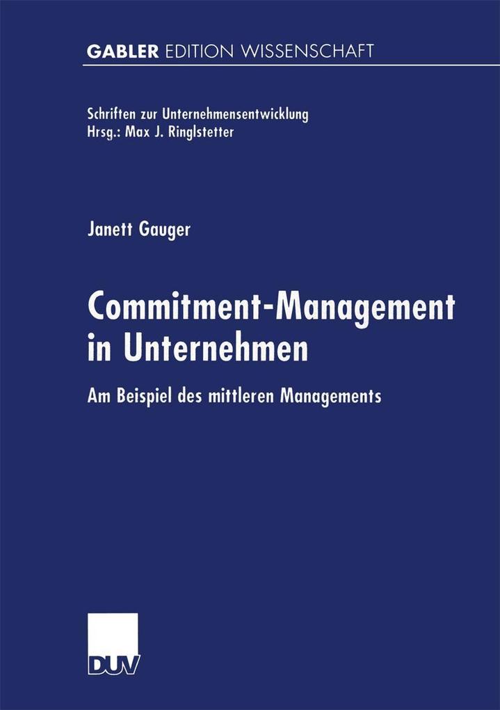 Commitment-Management in Unternehmen