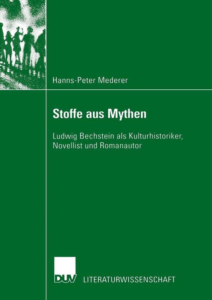 Stoffe aus Mythen - Hanns-Peter Mederer