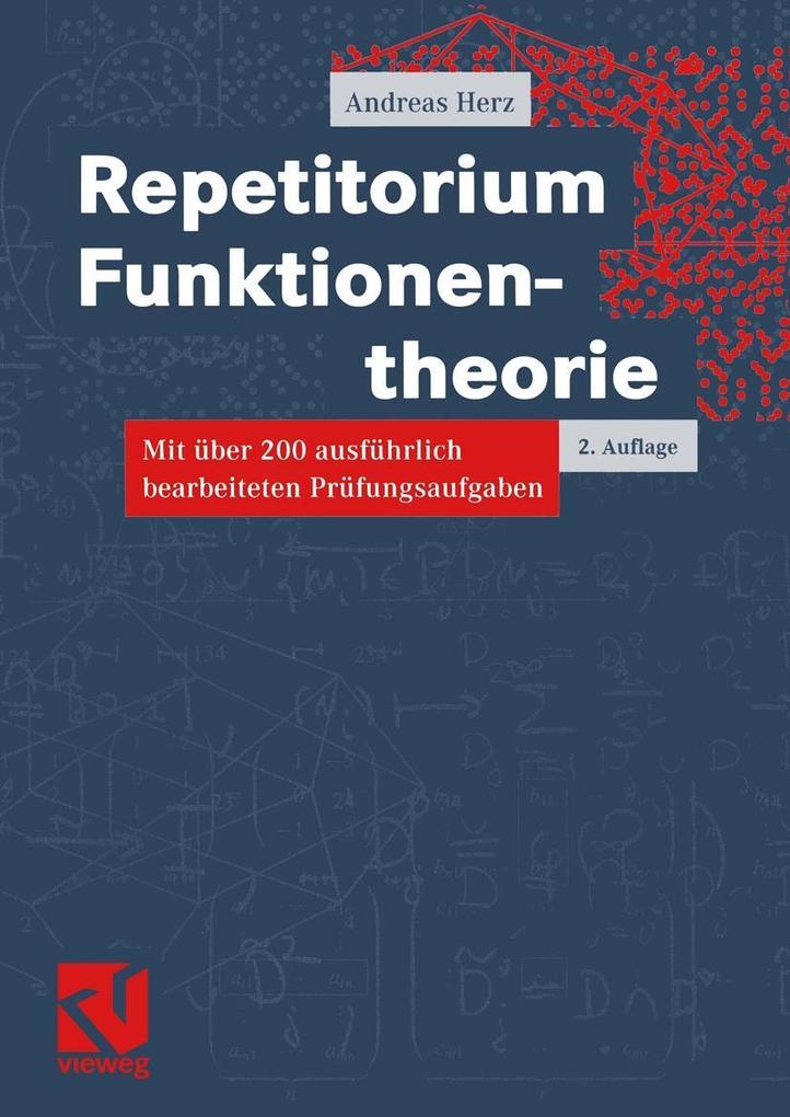 Repetitorium Funktionentheorie - Andreas Herz