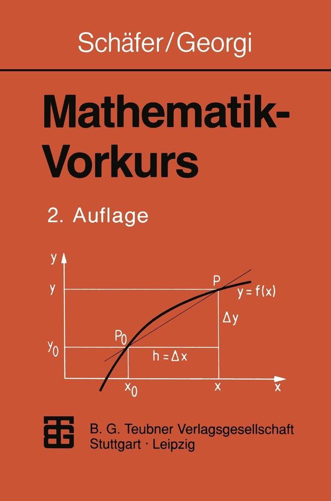 Mathematik-Vorkurs - Kurt Georgi/ Wolfgang Schäfer
