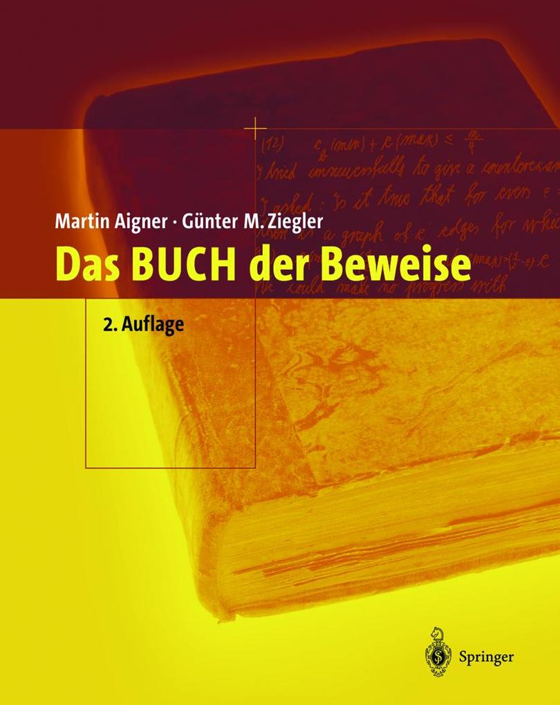 Das BUCH der Beweise - Martin Aigner/ Günter M. Ziegler