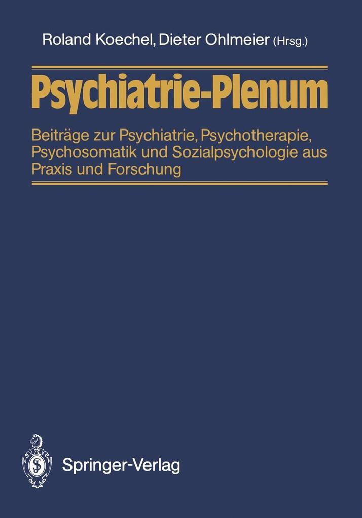 Psychiatrie-Plenum