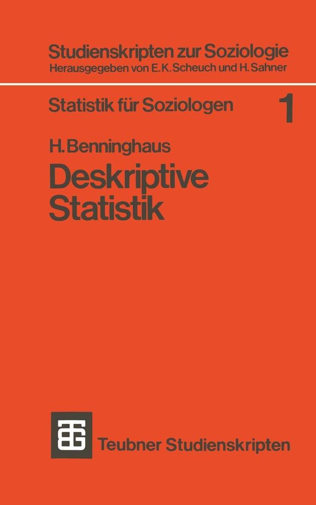 Deskriptive Statistik - Hans Benninghaus