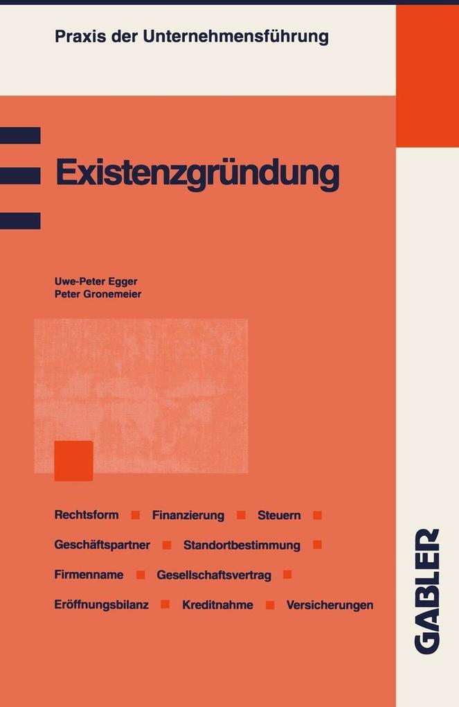 Existenzgründung - Peter Gronemeier
