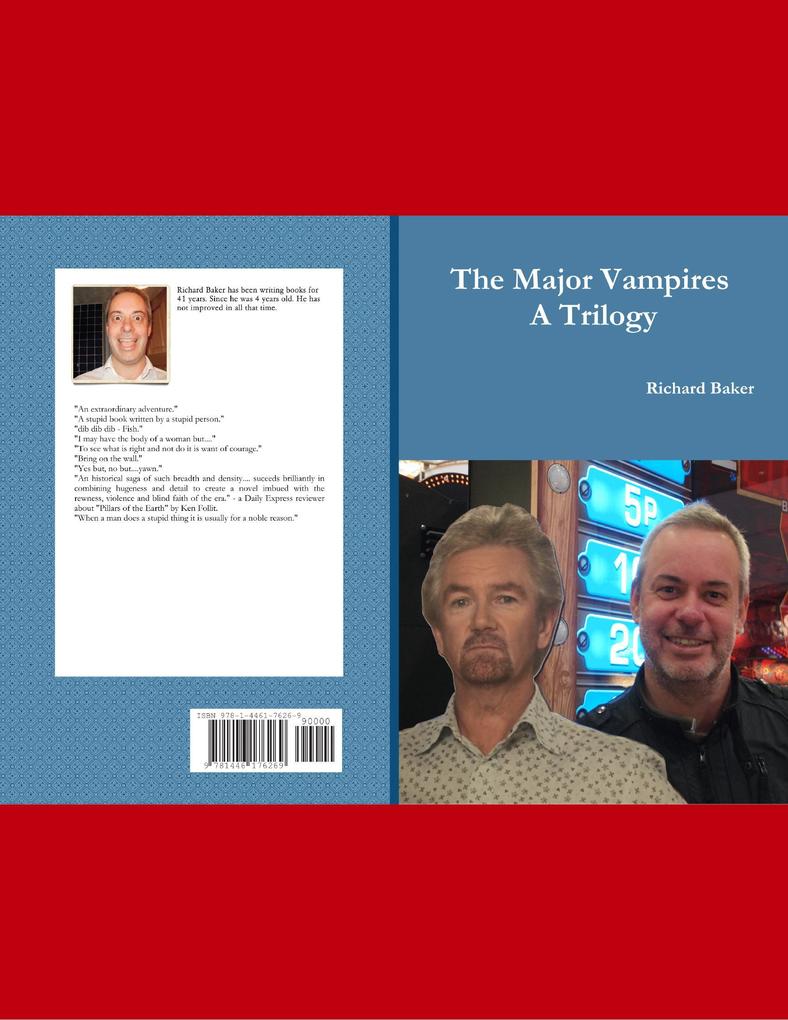 The Major Vampires a Trilogy - Richard Baker