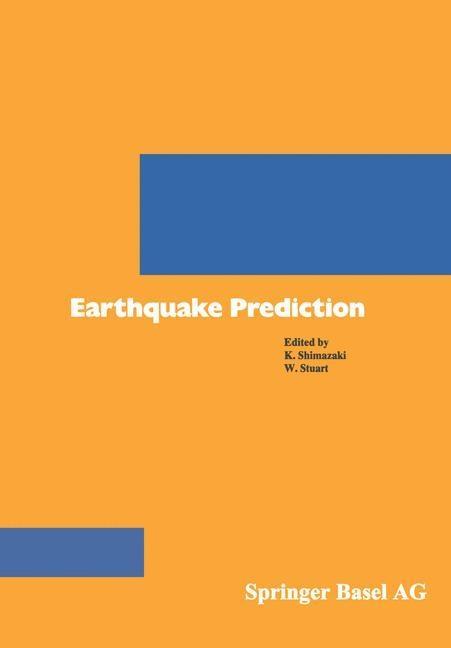 Earthquake Prediction - SHIMAZAKI/ STUART