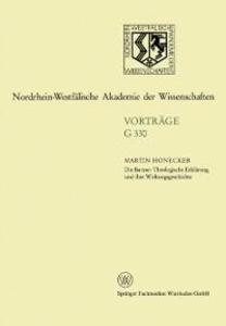 Die Barmer Theologische Erklärung und ihre Wirkungsgeschichte - Martin Honecker
