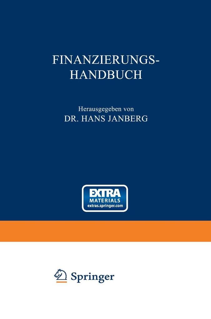Finanzierungs-Handbuch - Hans Janberg