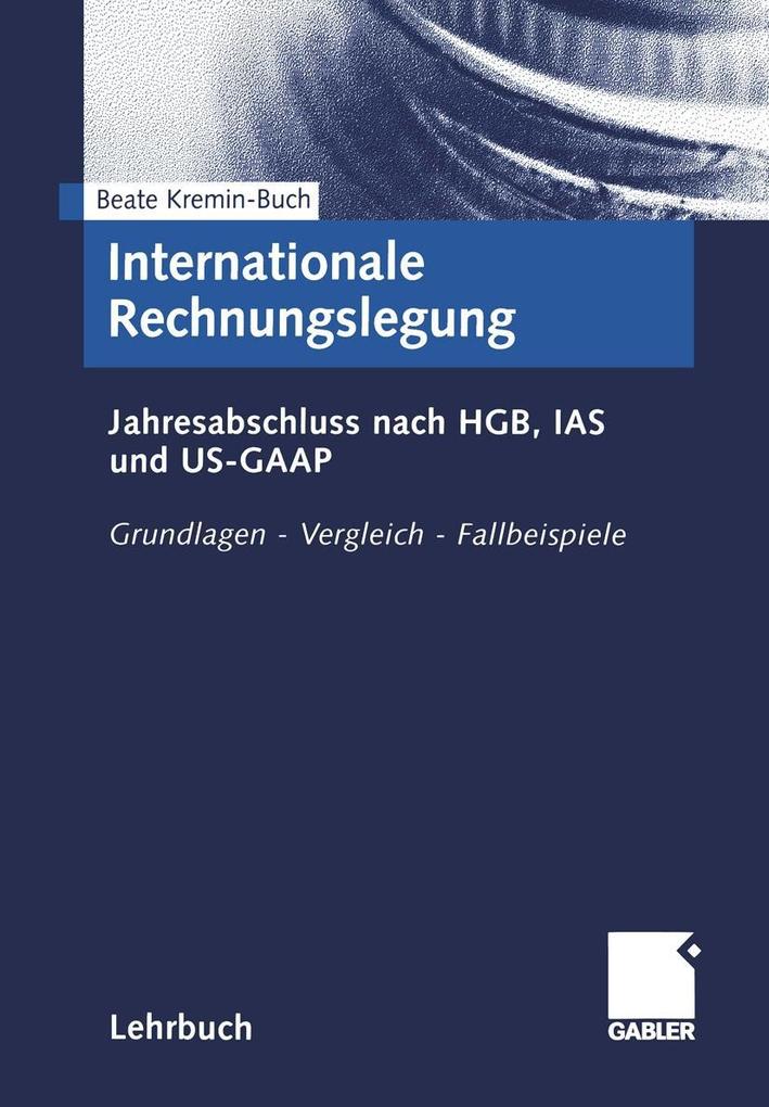 Internationale Rechnungslegung - Beate Kremin-Buch