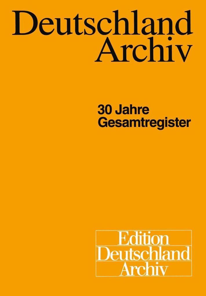 Deutschland Archiv - Hans-Georg Golz/ Gisela Helwig/ Christel Marten