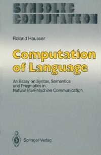 Computation of Language - Roland Hausser