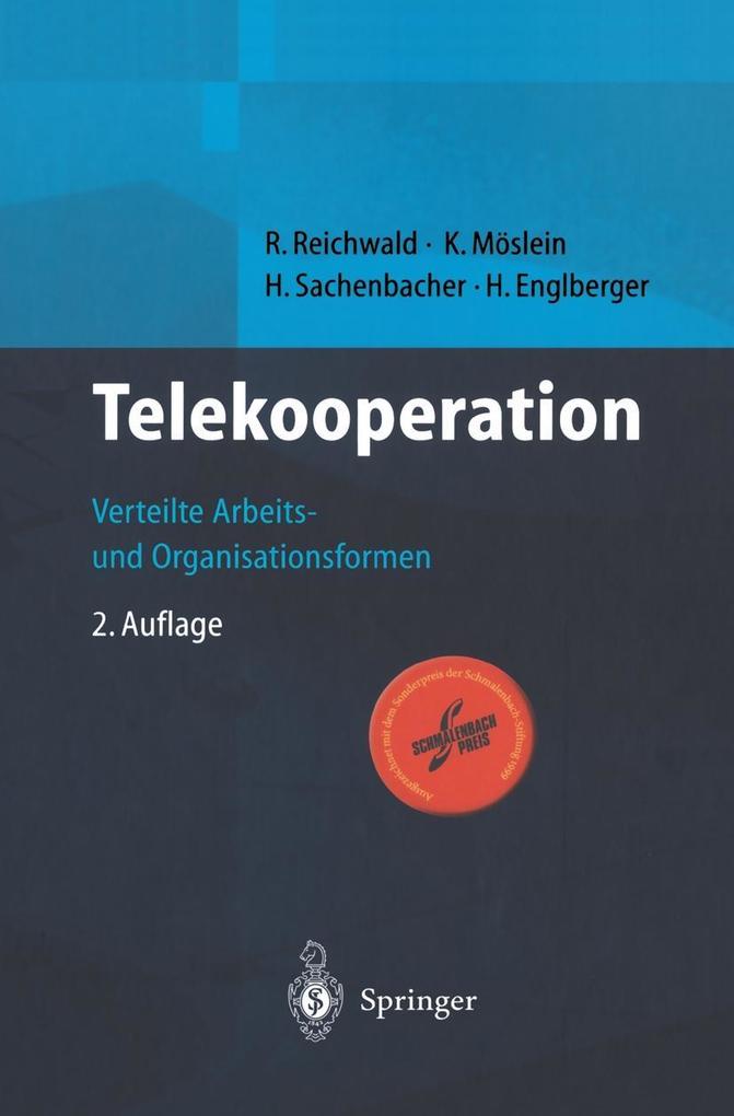 Telekooperation - H. Englberger/ K. Möslein/ R. Reichwald/ H. Sachenbacher