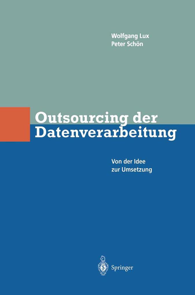 Outsourcing der Datenverarbeitung