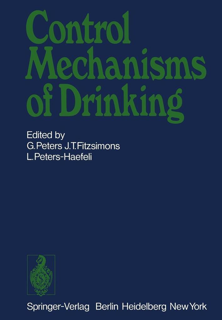 Control Mechanisms of Drinking
