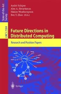 Future Directions in Distributed Computing
