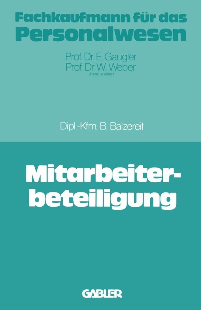 Mitarbeiterbeteiligung - Bernd Balzereit