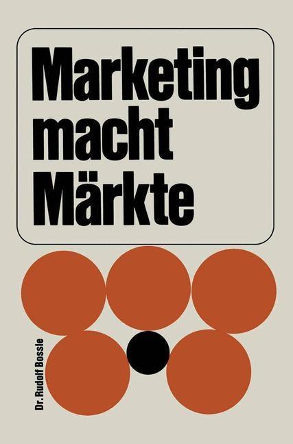 Marketing macht Märkte - Rudolf Bossle