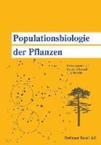Populationsbiologie der Pflanzen - SCHMID/ Stöcklin