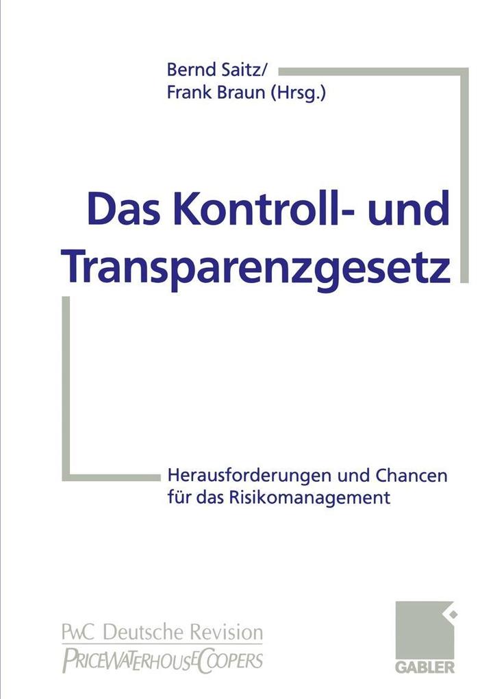 Das Kontroll- und Transparenzgesetz