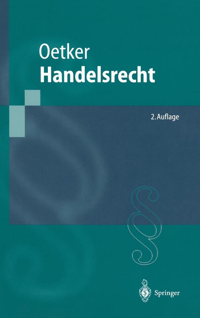 Handelsrecht - Hartmut Oetker
