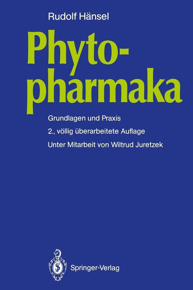 Phytopharmaka - Rudolf Hänsel
