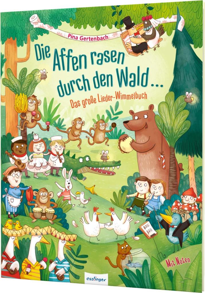 Die Affen rasen durch den Wald …: Das große Lieder-Wimmelbuch - Bild 7