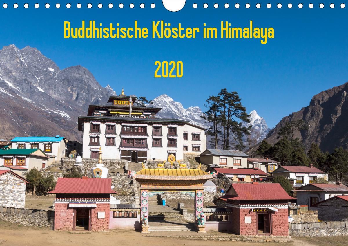 Buddhistische Klöster im Himalaya (Wandkalender 2020 DIN A4 quer)