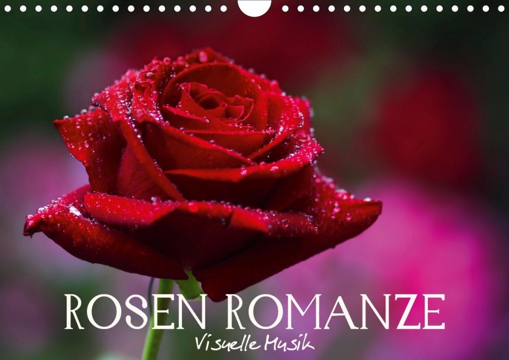 Rosen Romanze - Visuelle Musik (Wandkalender 2020 DIN A4 quer)