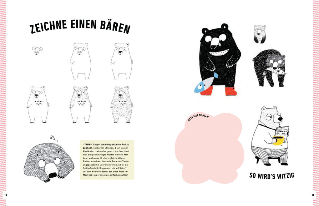 Tiere Zeichnen Comic