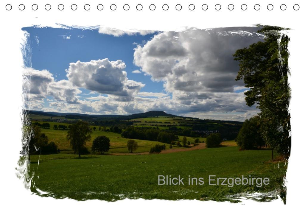 Blick ins Erzgebirge (Tischkalender 2020 DIN A5 quer)