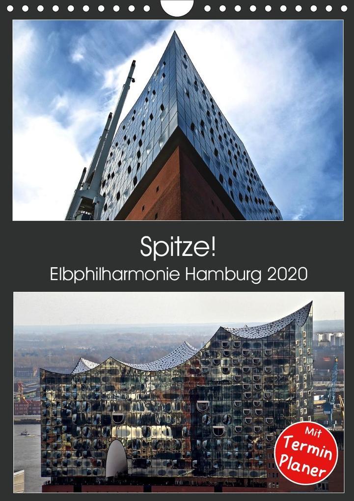 Spitze! Elbphilharmonie Hamburg 2020 (Wandkalender 2020 DIN A4 hoch)
