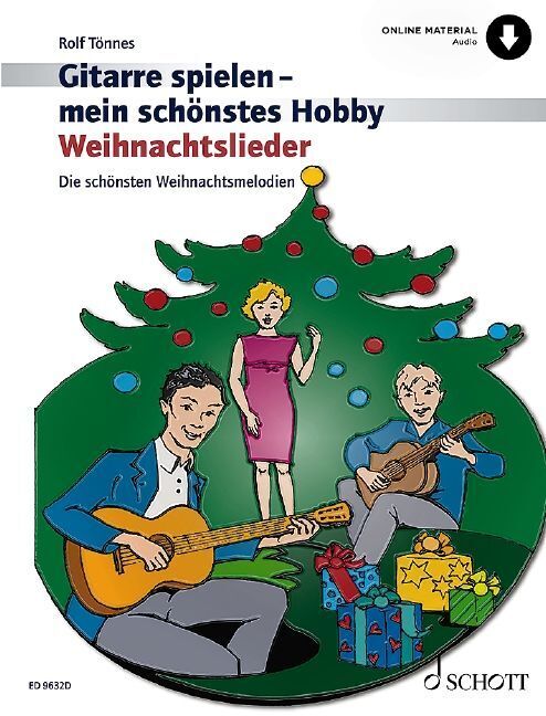 Schott Music Gmbh & Co.kg Spielbuch Für Gitarre Gitarre Spielen - Mein Schönstes Hobby: Weihn... - Bild 6
