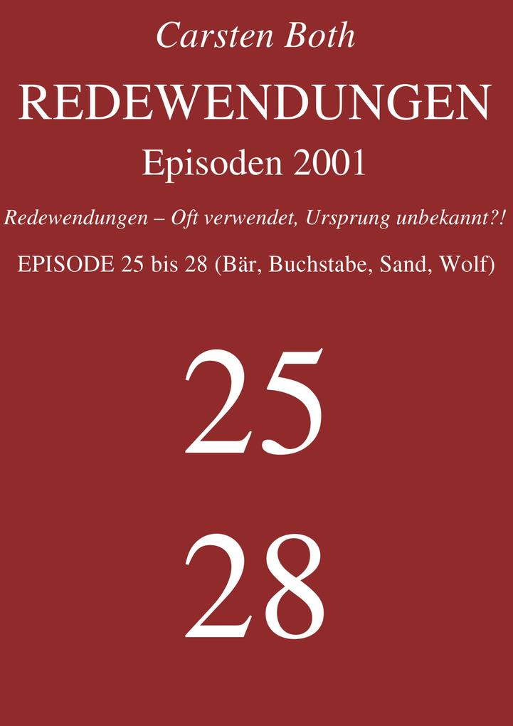 Redewendungen: Episoden 2001 - Carsten Both