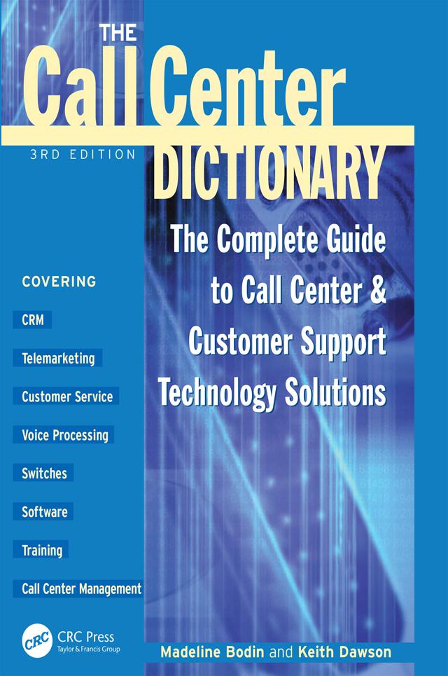 The Call Center Dictionary - Madeline Bodin