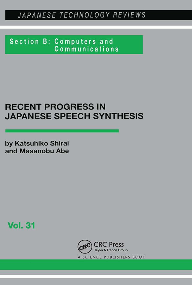 Japanese Speech Synthesis - Jeffry H. Shirai