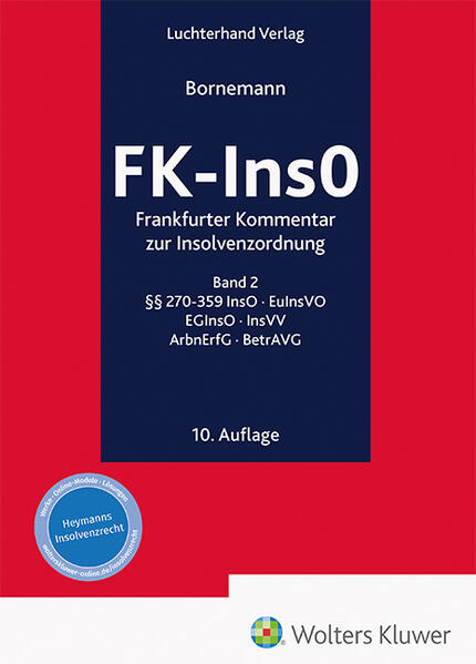 FK-InsO - Kommentar Band 2