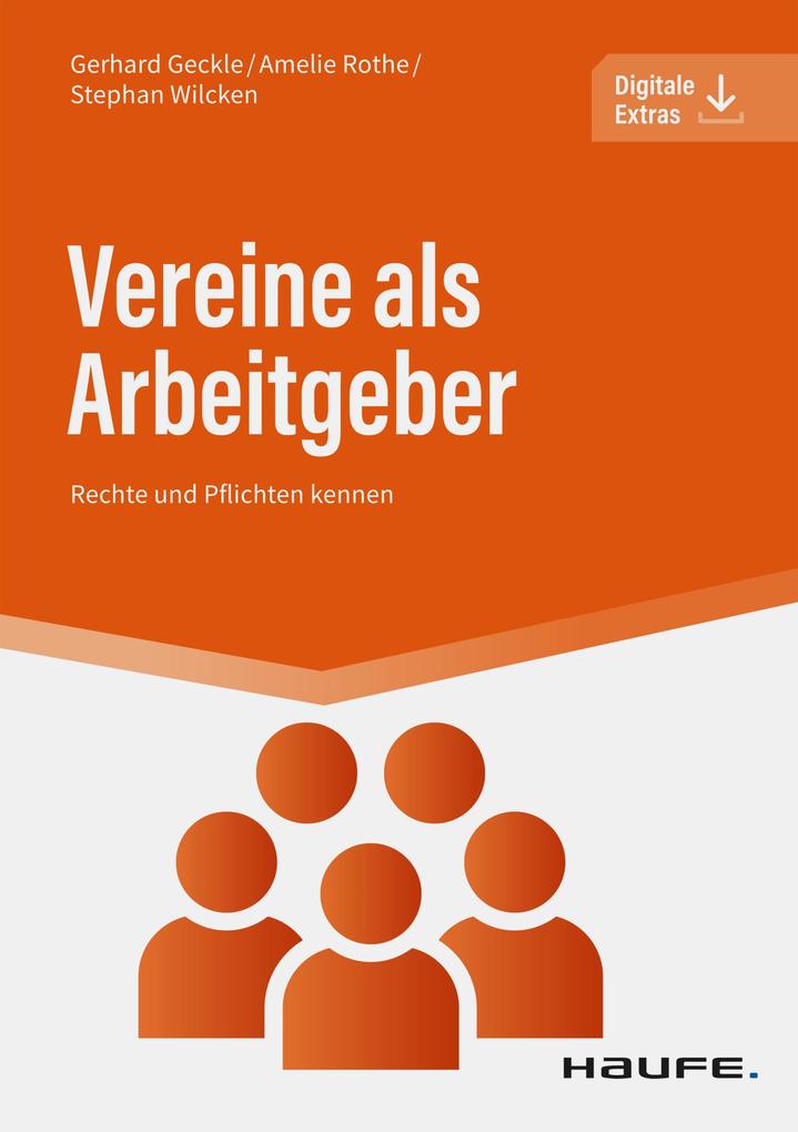 Vereine als Arbeitgeber - Gerhard Geckle/ Stephan Wilcken/ Amelie Rothe