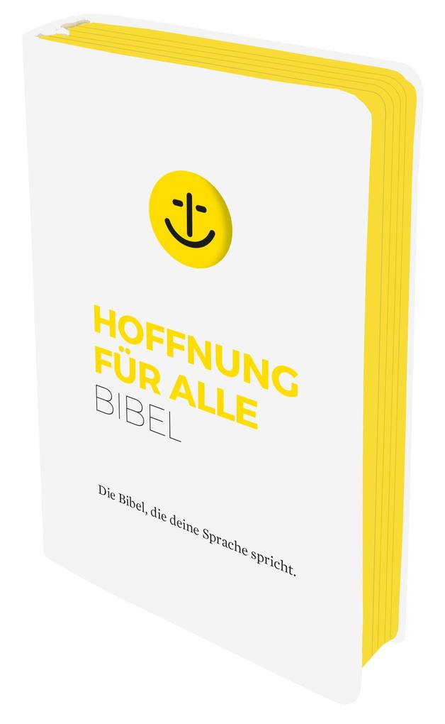 Hoffnung für alle. Die Bibel - 'White Hope Edition' - Großformat mit Loch-Stanzung