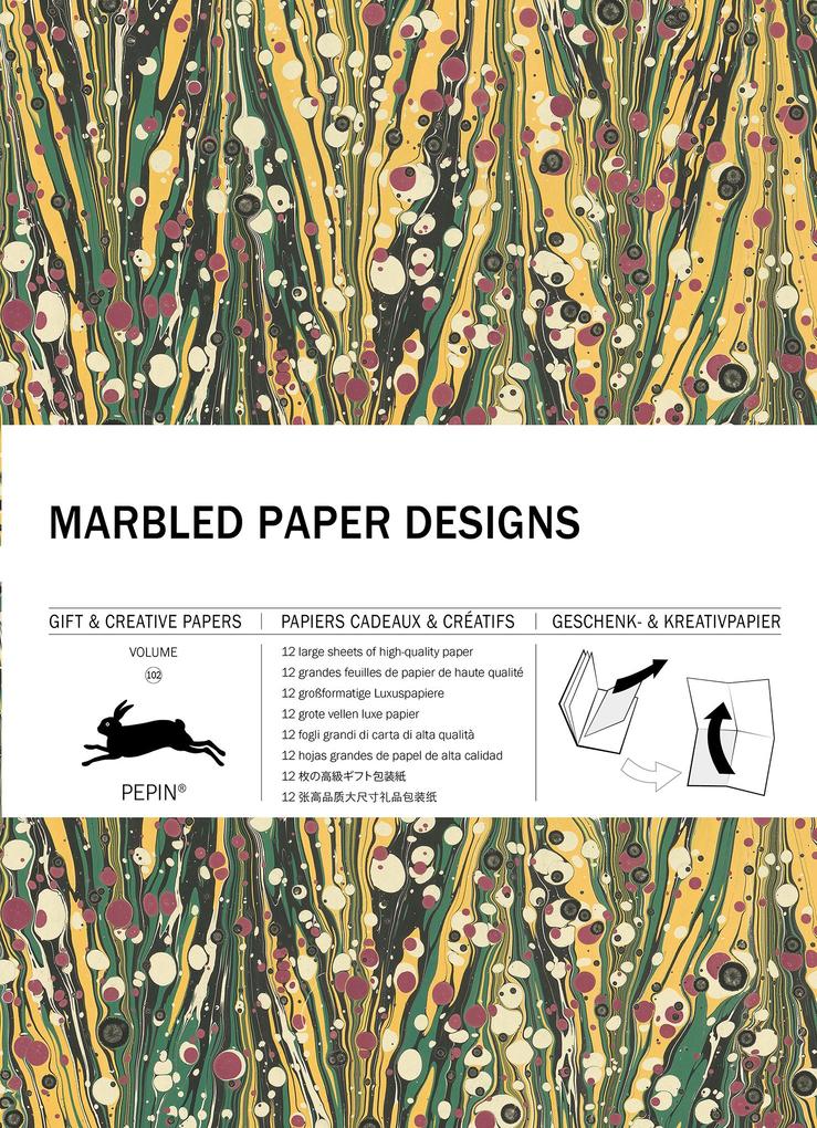 The Pepin Press Gold/Silber Marbled Paper Designs, Fachbücher Von Pepin Van Roojen - Image 5