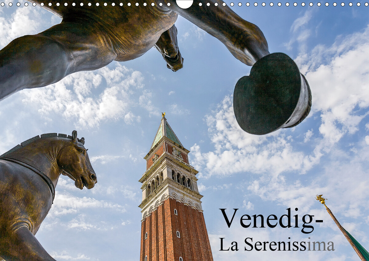 Venedig - La Serenissima (Wandkalender 2021 DIN A3 quer)