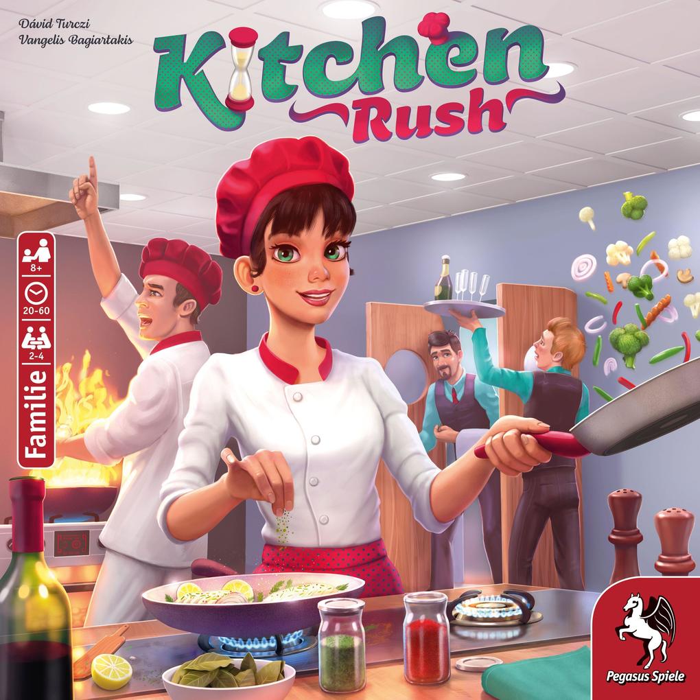 Pegasus Spiele 51223G Kitchen Rush *Empfohlen Spiel Des Jahres 2020* - Bild 17