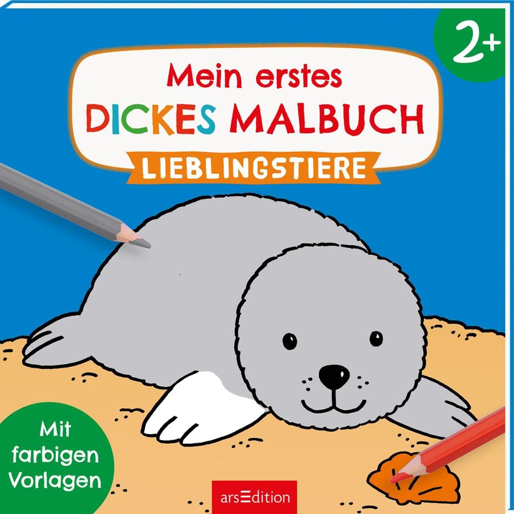 Ars Edition Mein Erstes Dickes Malbuch Ab 2 – Lieblingstiere - Bild 5