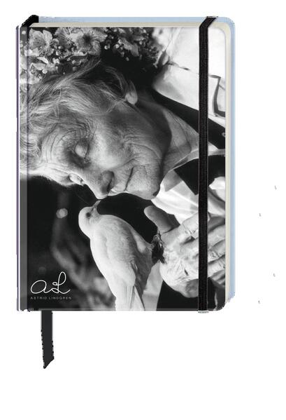 Astrid Lindgren Edition: Notizbuch mit Gummibandverschluss 180 Seiten gebunden 15 x 215 cm - Astrid Lindgren