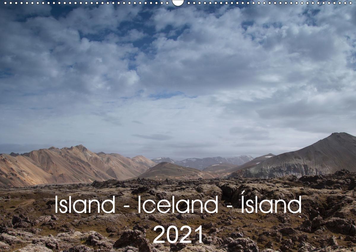 Island - Iceland - Ísland (Wandkalender 2021 DIN A2 quer)