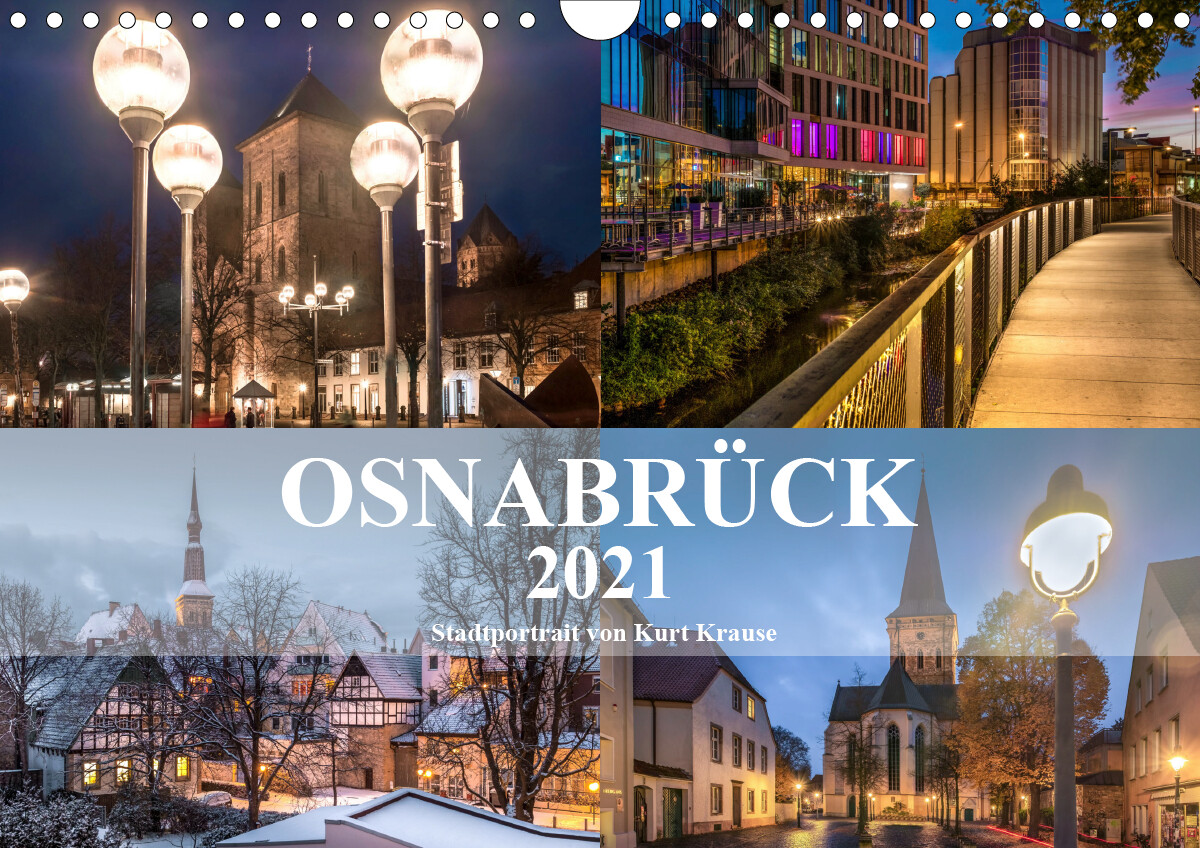 Stadtportrait Osnabrück (Wandkalender 2021 DIN A4 quer)