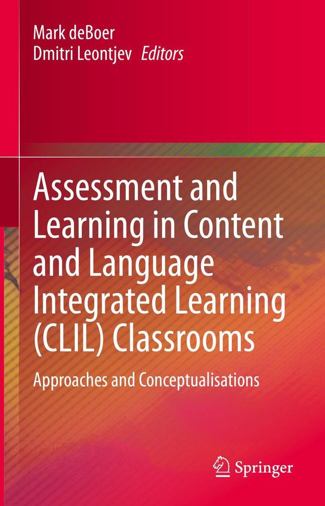 Springer International Publishing Assessment And Learning In Content And Language Integrated Learning (Clil) Classrooms - Bild 5