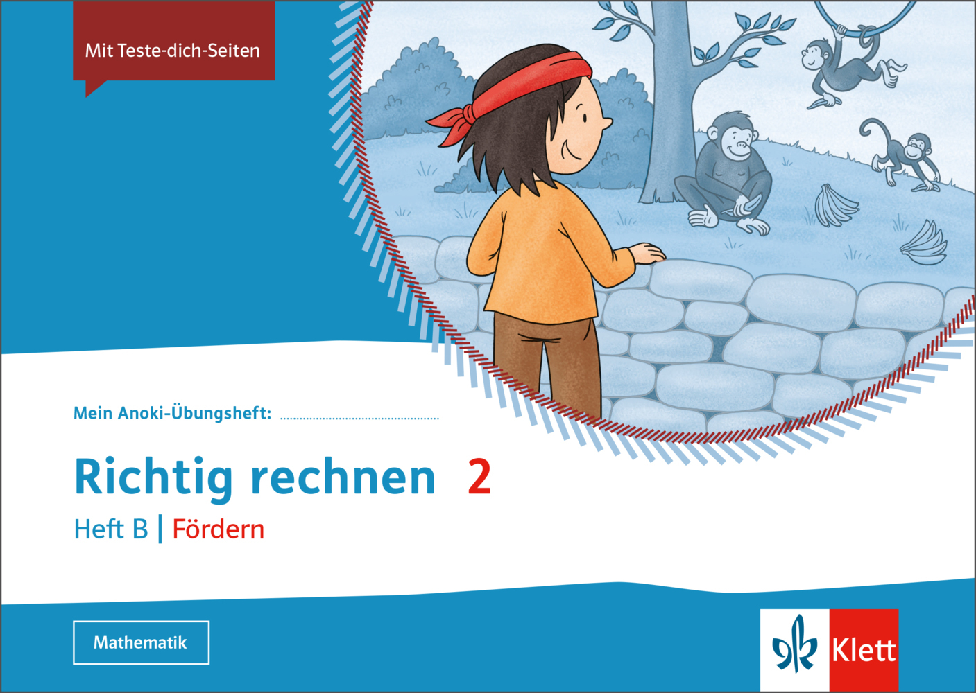 Mein Anoki-Übungsheft. Richtig Rechnen 2 Heft B - Fördern. Übungsheft Klasse 2 - Bild 3