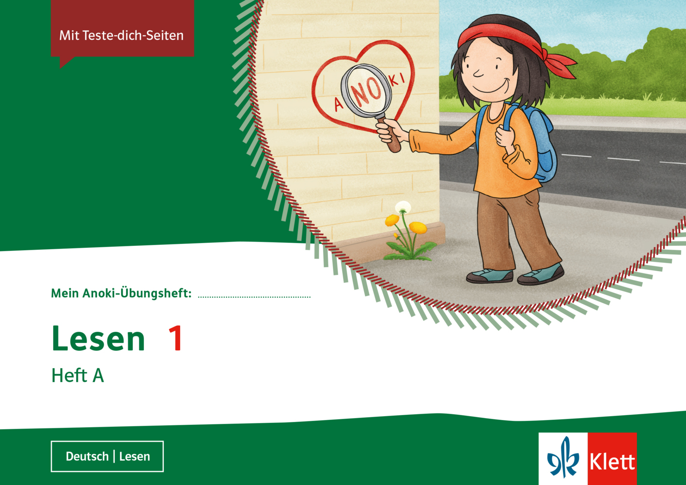 Klett Ernst /Schulbuch Mein Anoki-Übungsheft. Lesen 1. Heft A. Übungsheft Klasse 1 - Bild 3