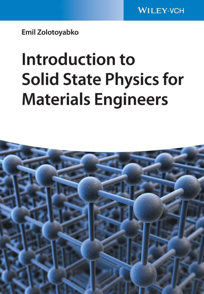 Wiley-Vch Gmbh Introduction To Solid State Physics For Materials Engineers - Bild 4